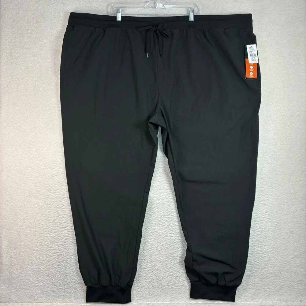 Society of One Jogger Pants Men 5XL Black Stretch DXL Drawstring Sweatpants NWT
